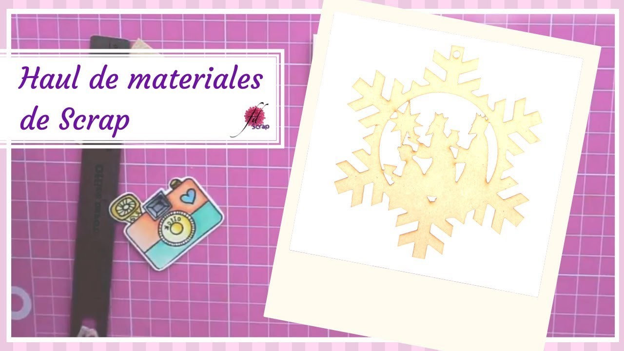 #Haul de materiales de #scrapbook