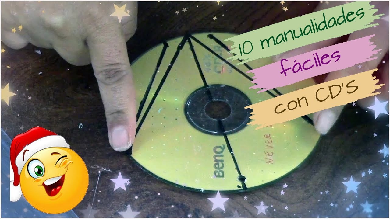 10 manualidades fáciles con CD'S