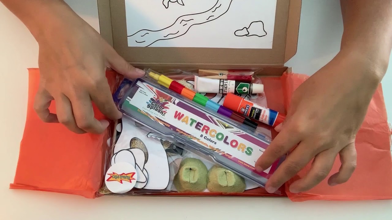 Caja de dinosaurio - manualidades para niños