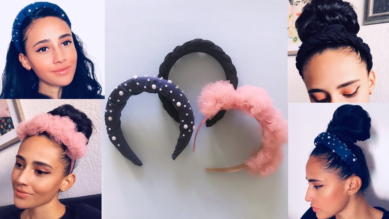 DIY 3 Estilos De Diademas.