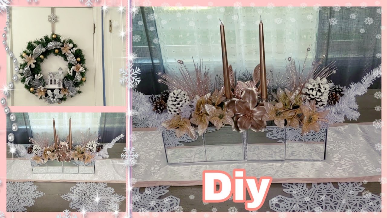 Diy-Ideas para decorar tu casa, Decoracion navideña.