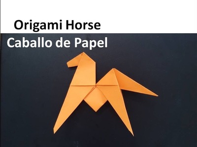 How to Make an Origami Horse ????, DIY Handmade Paper Crafts - Caballo de Papel, Manualidades Animales