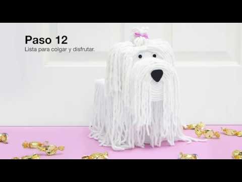 Piñata de perro - Miércoles día para las manualidades