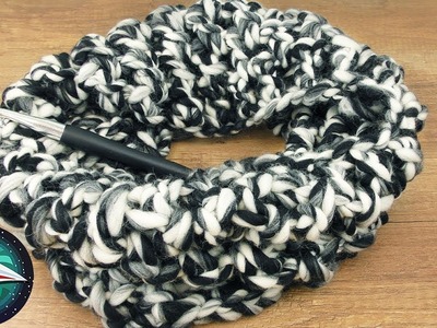 Tejido XXL | Loop tejido super rápido con lana XXL | Wool and the Gang | Ideas cuello tejido
