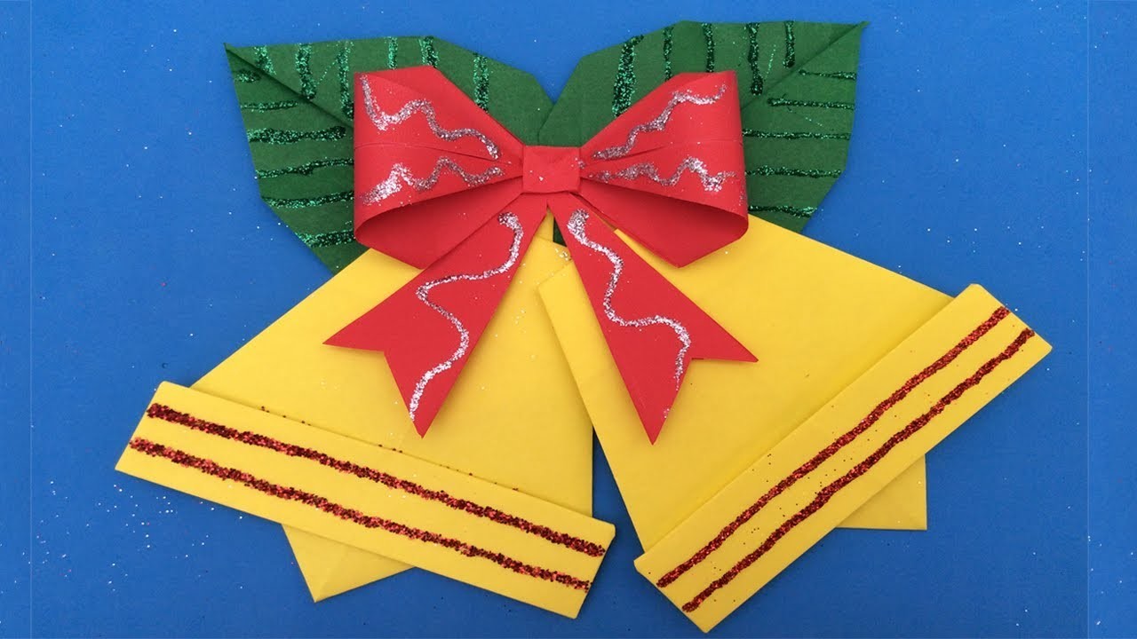 Adornos navideños????how to make christmas decoration⛄decoraciones de navidad  para puertas????origami