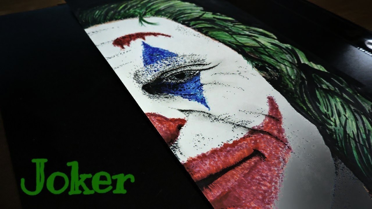 Como dibujar al joker semirealista | How to draw the Semirealistic Joker | Dibujolibre