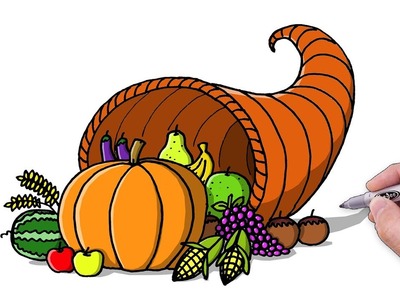 Como Dibujar Frutas y Vegetales Paso a Paso - Dibujos para Dibujar - Dibujos Faciles