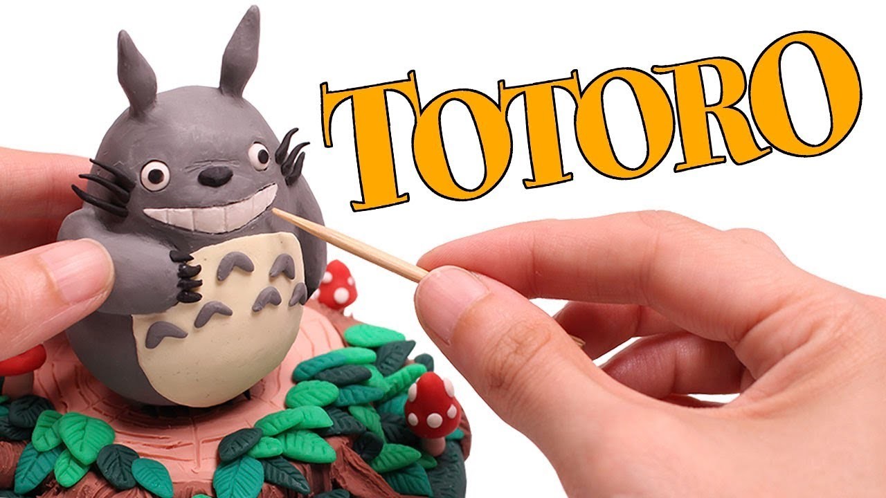 Cómo hacer a TOTORO en CLAY | Aprende a hacer a TOTORO| Sculpting Tutorial