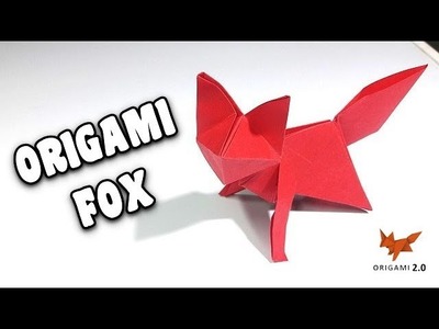 ???? Cómo hacer un ZORRO ORIGAMI - Paso a Paso - Origami Paper Fox
