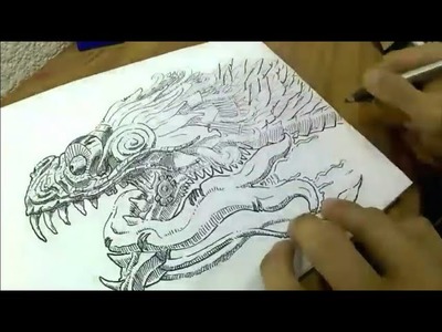 Dibujando a Quetzalcoatl 2