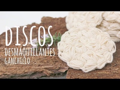 Tutorial Discos Desmaquillantes Reutilizables | ¡EN 15 MIN! Ganchillo | Crochet - Lanas y Ovillos