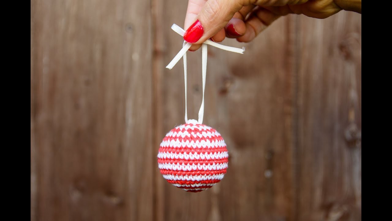 Amigurumi | como hacer una bola de navidad en crochet | Bibi Crochet