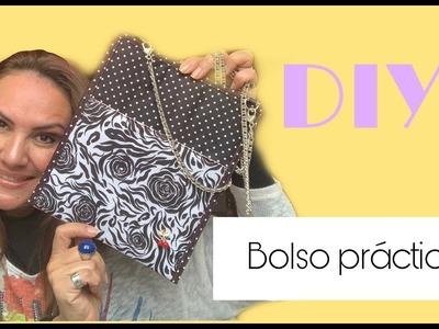 DIY |Cómo hacer una bolsa en tela súper práctica | mamá alba