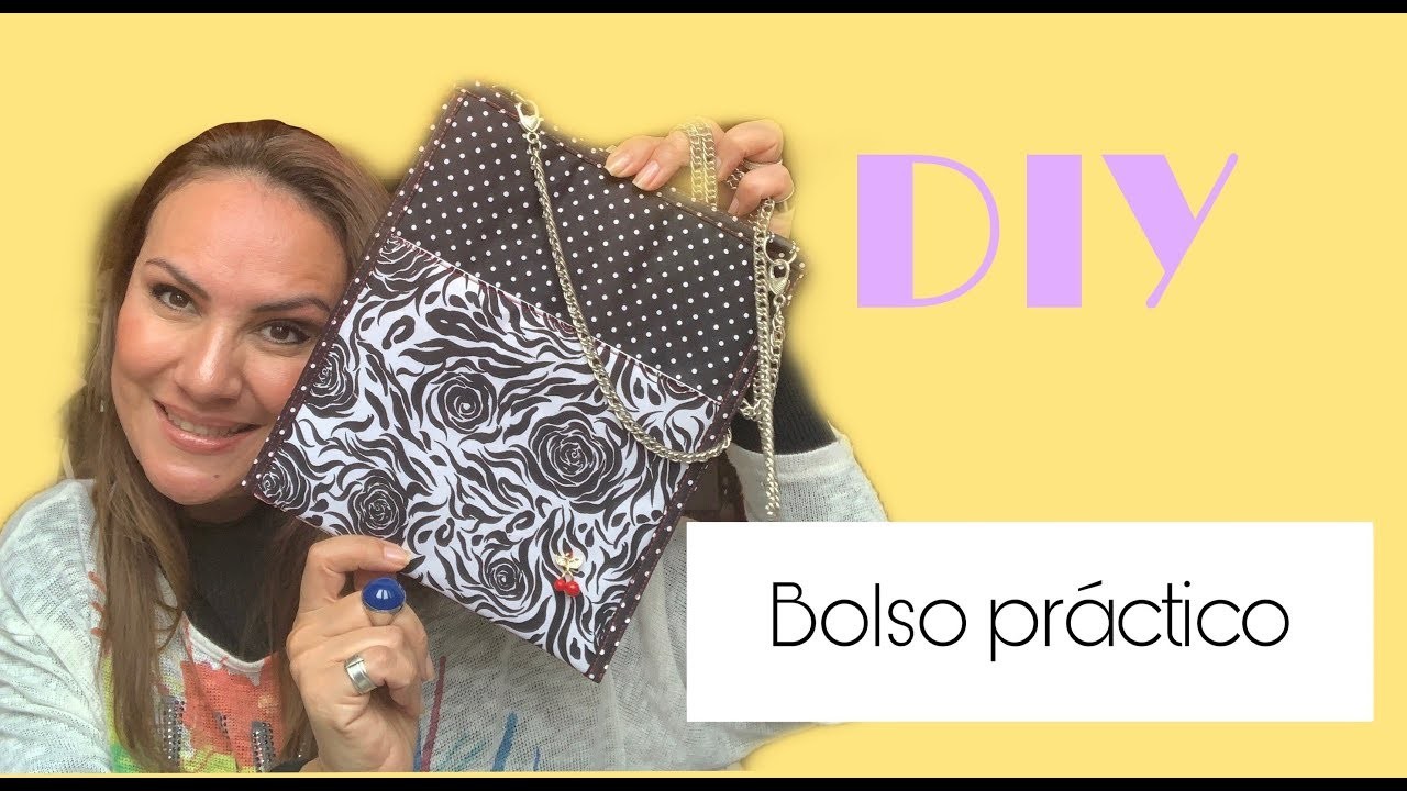 DIY |Cómo hacer una bolsa en tela súper práctica | mamá alba