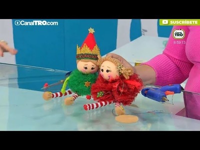 Muñecos navideños en forma de duende - Hecho con estilo