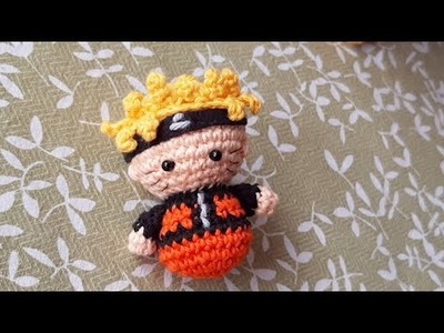 Naruto Llavero Amigurumi Crochet - Tutorial Paso A Paso