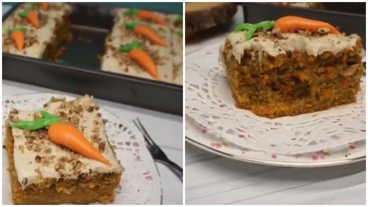 Pastel Zanahoria En Rebanada Economico.Venta