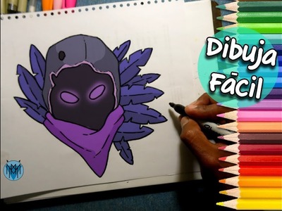 Cómo Dibujar a Raven de Fortnite | Dibustrador Art