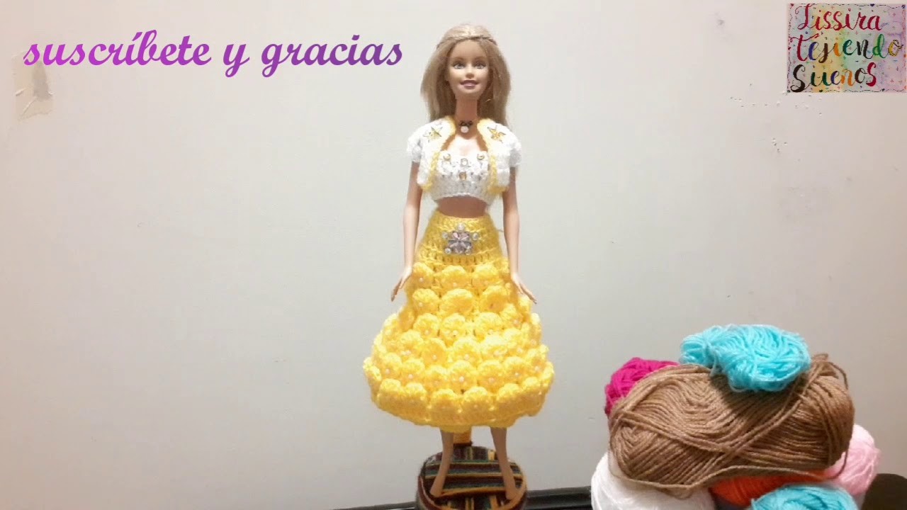 Barbie fashion 2019 falda y top,bolero