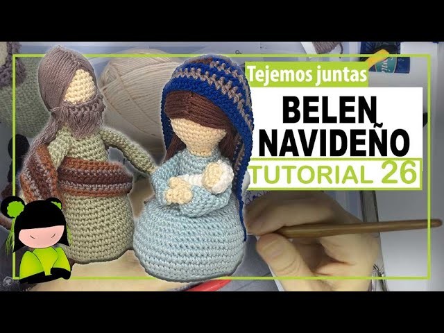 BELEN NAVIDEÑO AMIGURUMI ♥️ 26 ♥️ Nacimiento a crochet ???? AMIGURUMIS DE NAVIDAD!