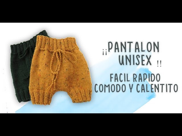 Cómo hacer Pantalon  Bebe-Fácil | How made Childs pants very easy