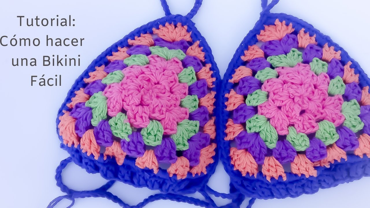 Como hacer una Bikini #crochet #easycrochet #bikini
