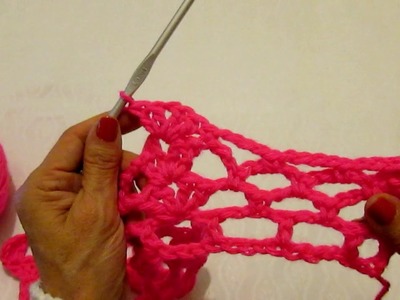Cómo tejer  CHALL , chalina a crochet puntada bonita  parte 2????????????