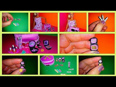 DIY Cosas fáciles de hacer para bebe de muñeca Barbie ~ Manualidades Accesorios y Miniaturas
