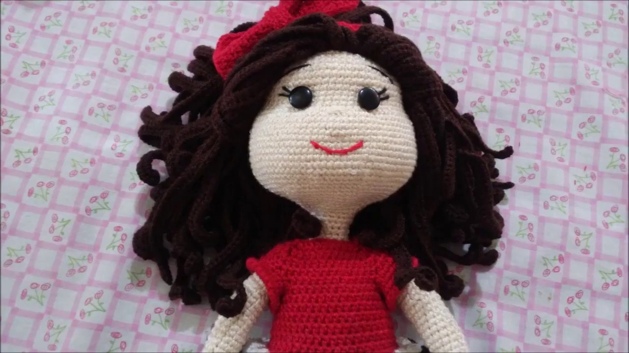 Mi muñeca amigurumi tejida a crochet