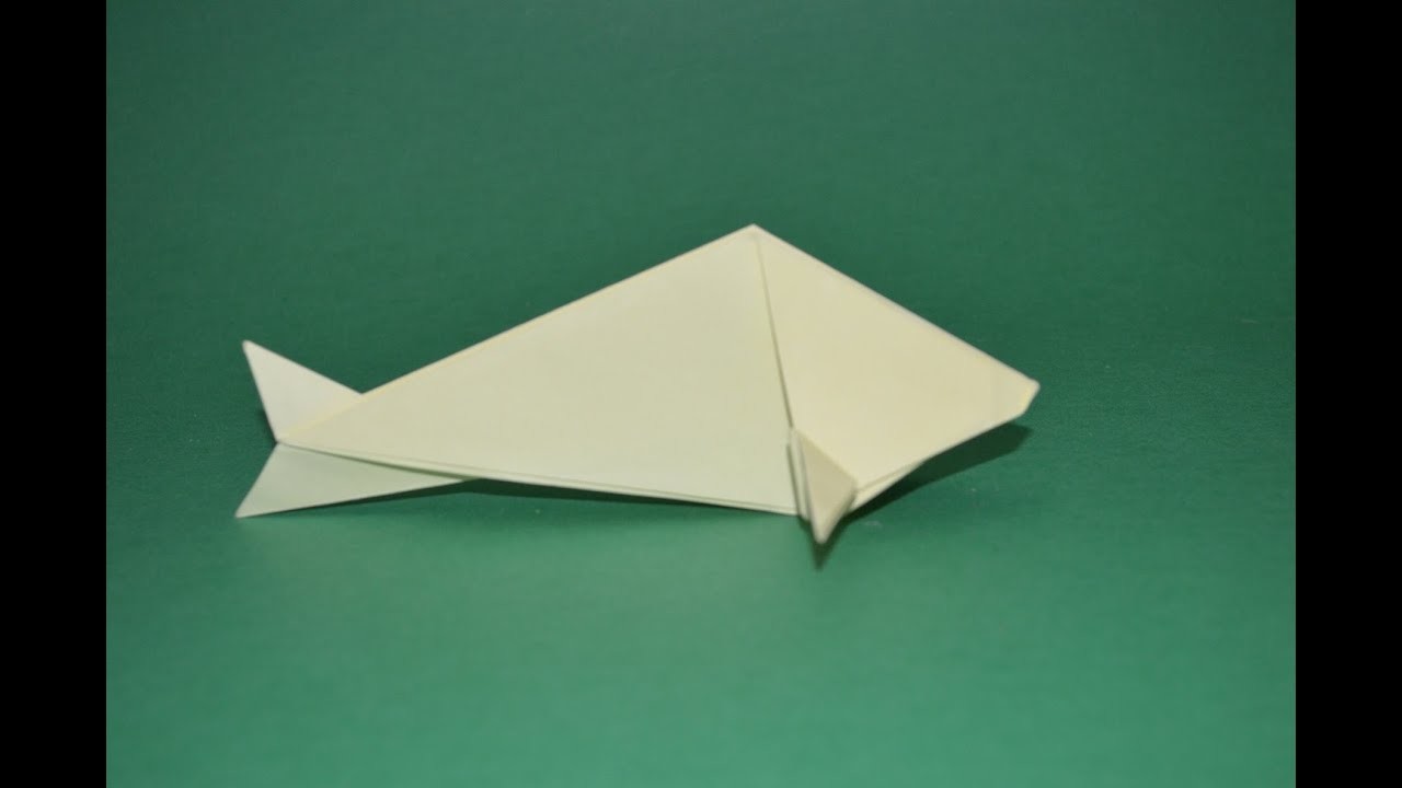 Сómo hacer un pez de papel – Origami