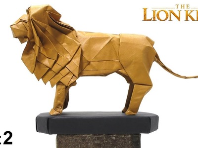 The Lion King Origami (Satoshi Kamiya) part 2