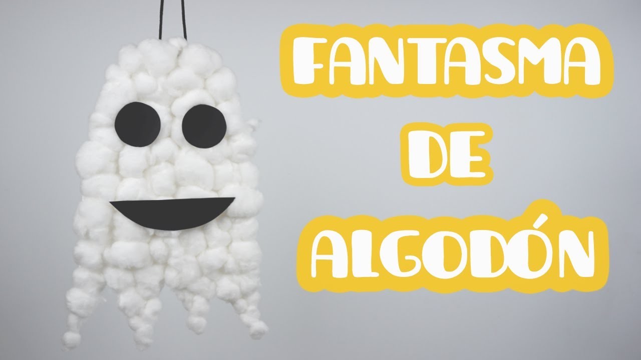 FANTASMA de ALGODÓN ???? | DIY puffy ghost