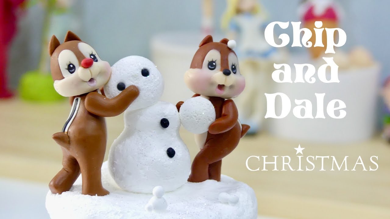 CHRISTMAS SPECIAL | SQUIRRELS | Step by step | Patricia Santoro | 聖誕松鼠 | 黏土捏塑教學 |