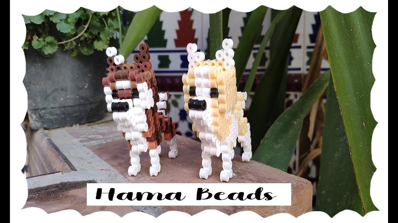 Como hacer un Perro con Hama Beads en 3D