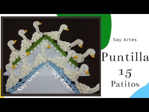 Puntilla 15 - Patitos | Say Artes