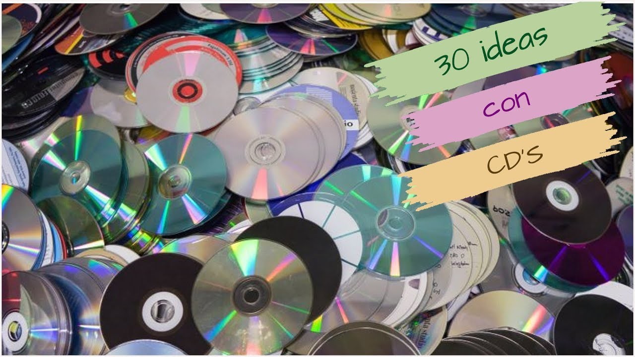 30 ideas de manualidades para aprovechar tus CD'S viejos, no los tires