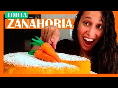 Como hacer una TORTA de ZANAHORIA Casera y MUY ESPONJOSA | en Licuadora | Fácil