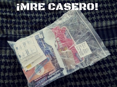 MRE Casero - Ración de comida casera para supervivencia, campismo o emergencia