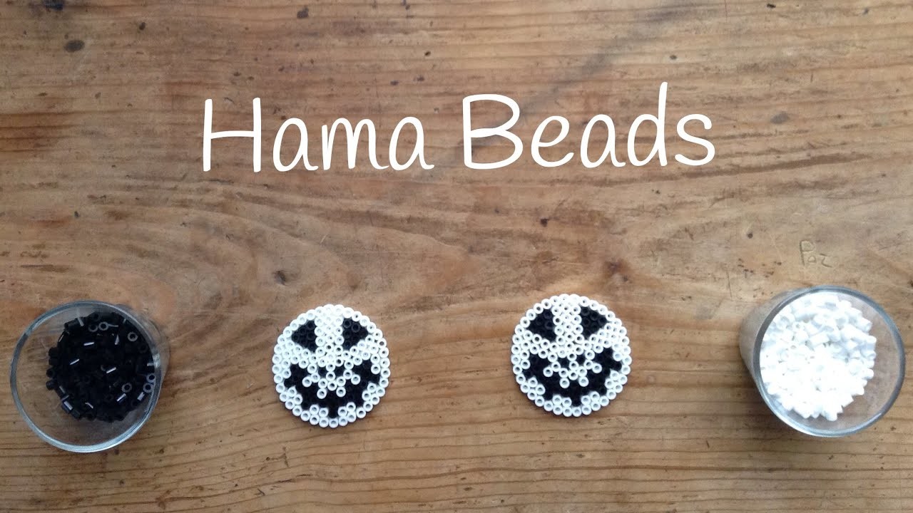 Plantillas de HAMA BEADS: calavera | Manualidades FÁCILES para hacer en casa