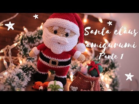 Santa Claus- Papá Noel AMIGURUMI. Parte 1
