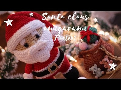 Santa Claus- Papá Noel AMIGURUMI. Parte 2