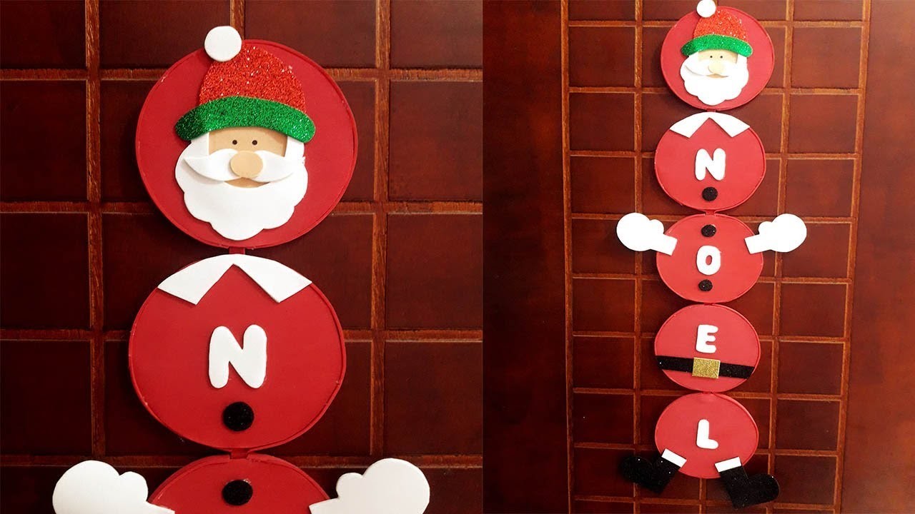 Enfeite de Natal Com Material Reciclado |Adorno De Navidad Con Material Reciclado|Christmas Ornament