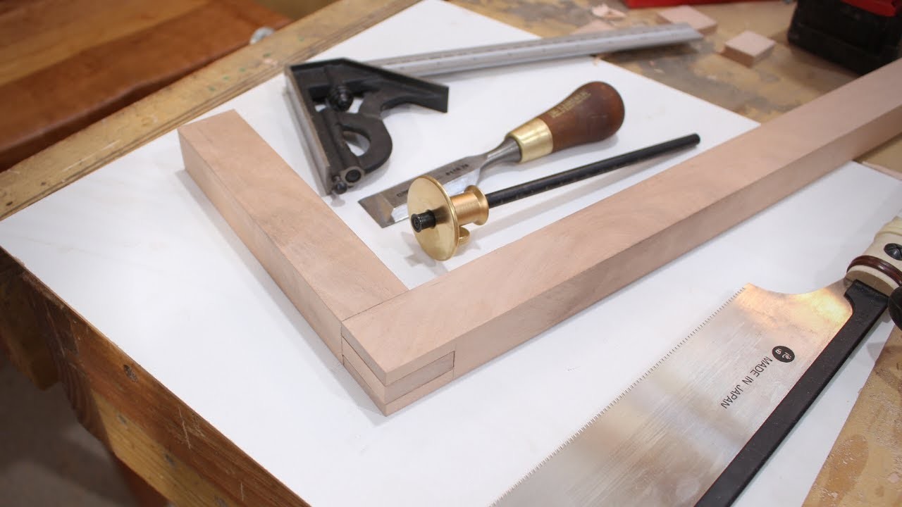 Ensamble de madera tipo horquilla - aprender carpintería