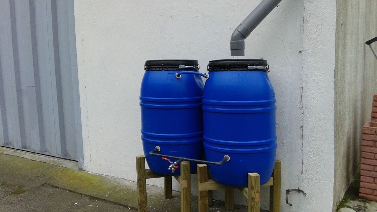 Instalación de depósitos para recoger agua de lluvia - Programa completo - Bricomanía