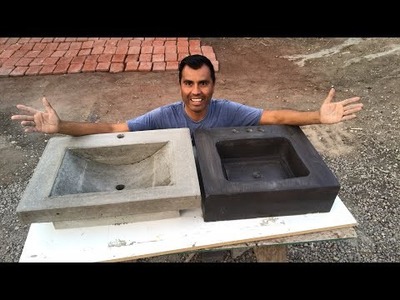 Lavabo,sink de cemento de $ 7 dólares