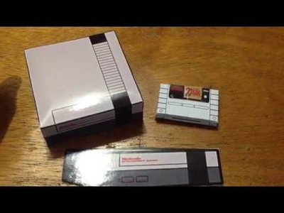 Nintendo nes papercraft