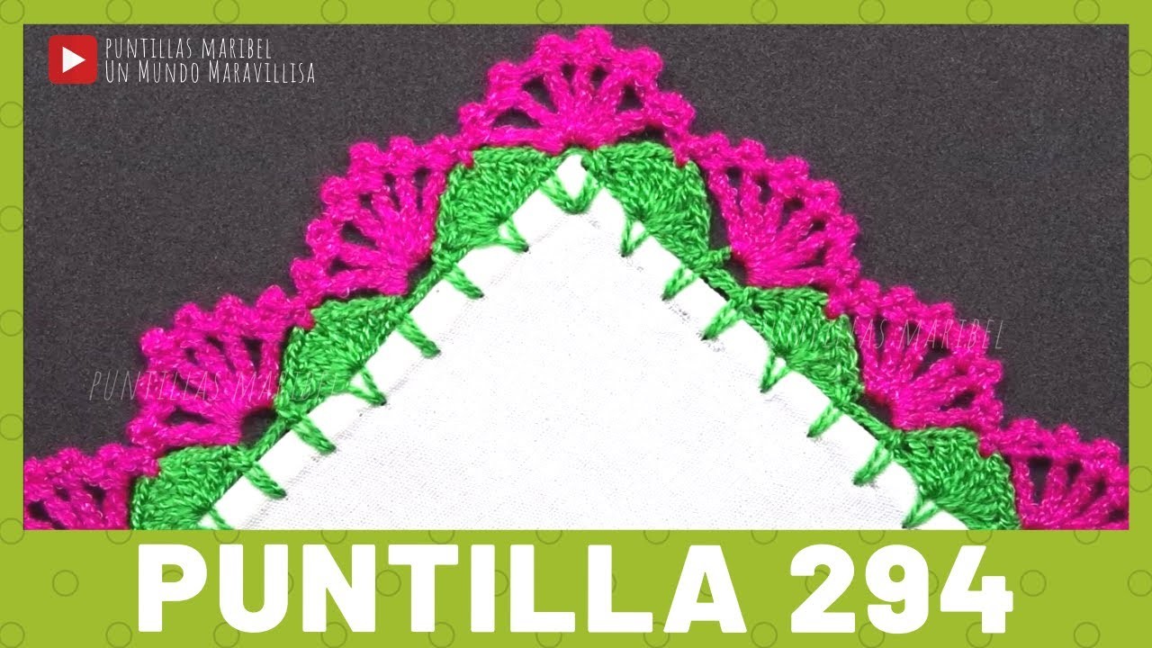 Puntilla 295 | PUNTILLA PARA PRINCIPIANTES | Puntillas Maribel