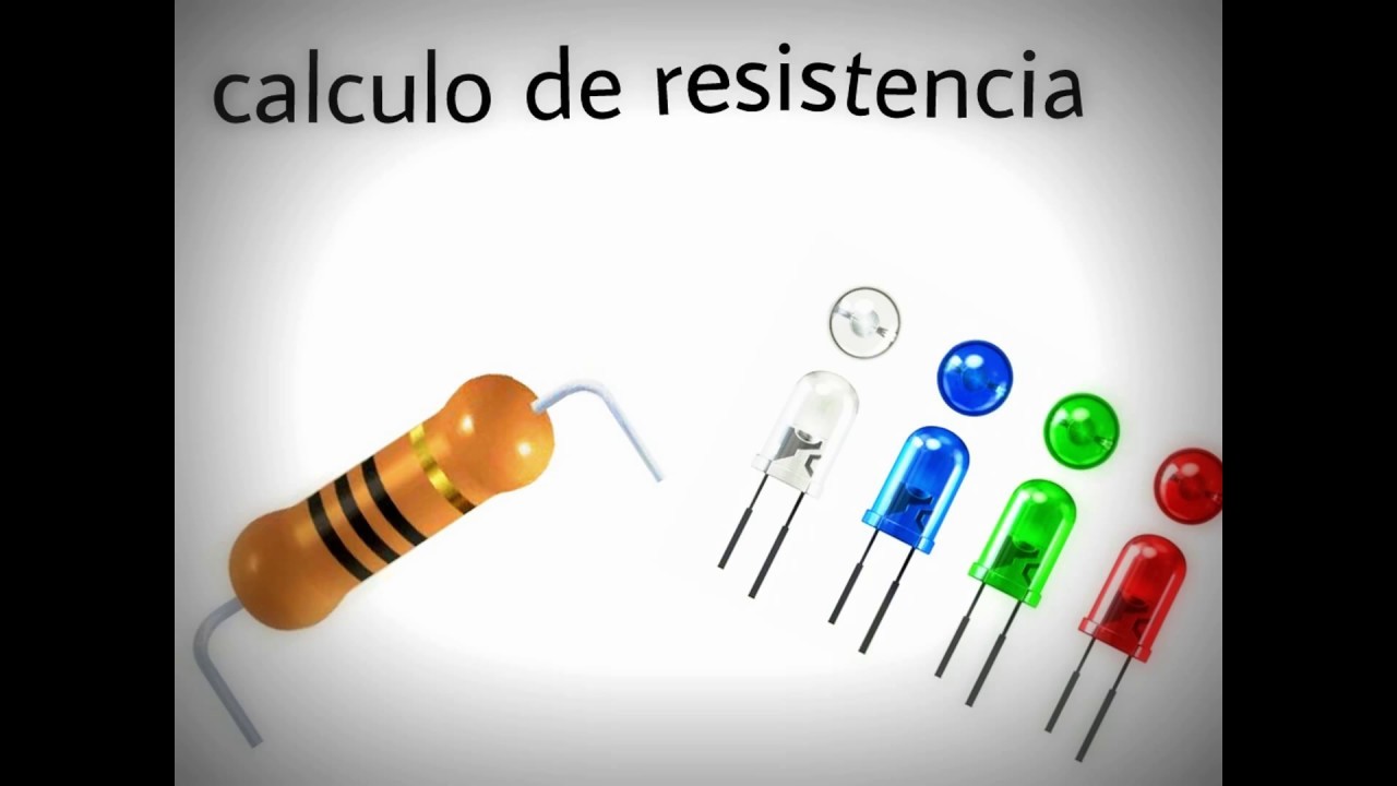 Que resistencia lleva un led | Como calcular la resistencia de un led a 5v y 12v