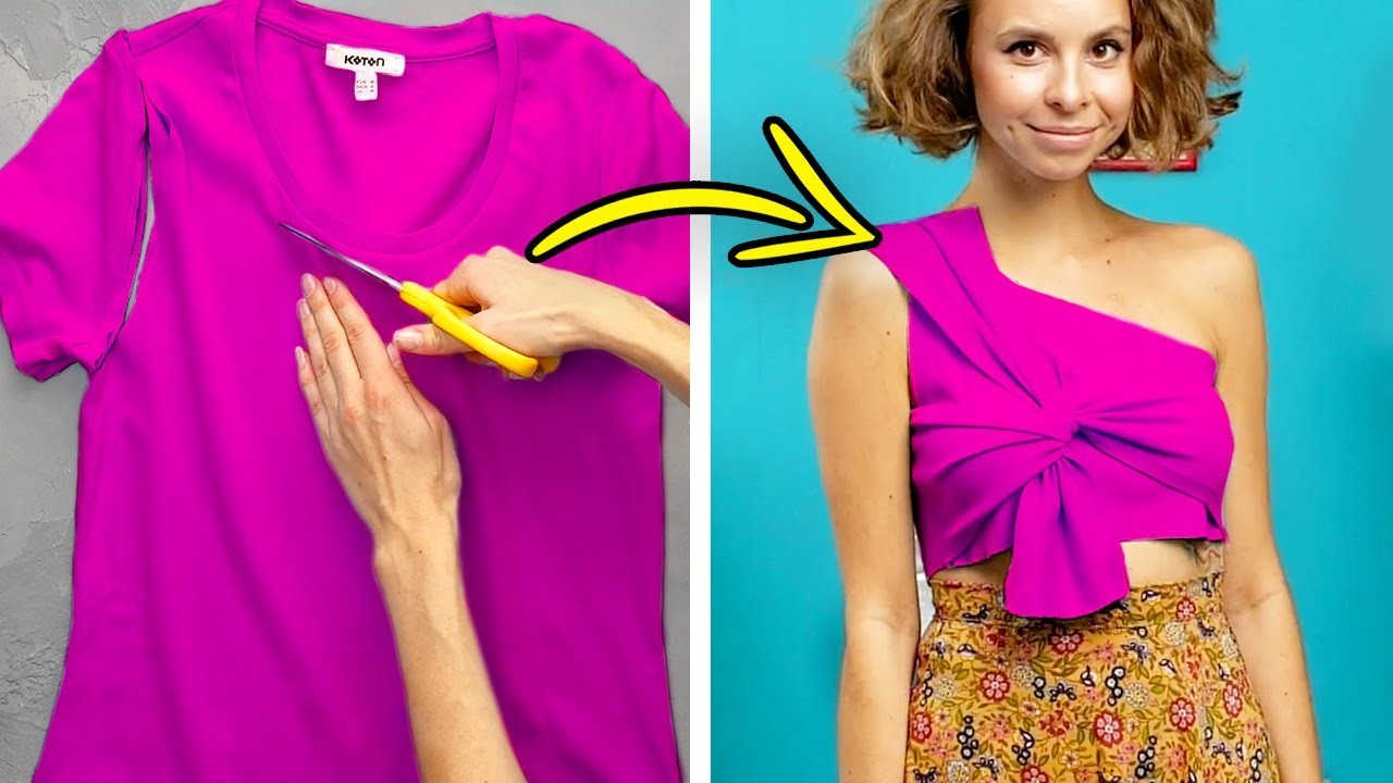 33 GENIALES MANERAS DE REUTILIZAR CAMISETAS VIEJAS