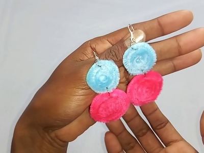 Aretes fácil con limpiapipas.pipe cleaner